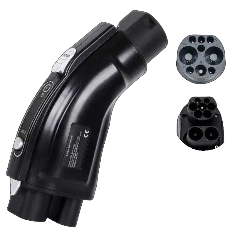 Адаптер CCS2 → GB/T (1000 В, 200 А, кастом/OEM)
