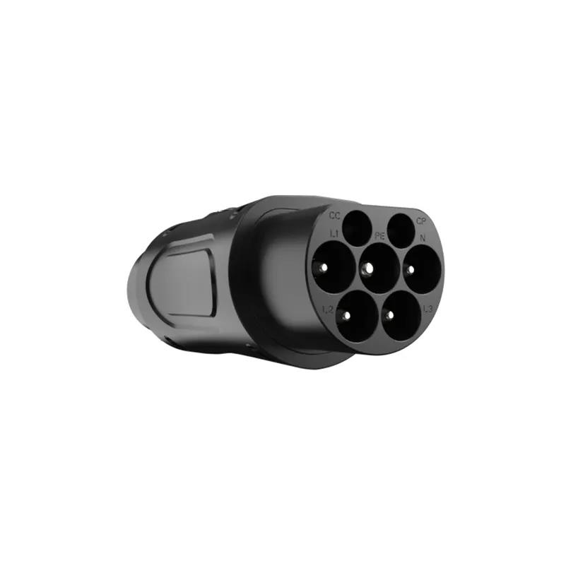 Адаптер Type 2 → SAE J1772 (250 В, 32 A, IEC 62196)